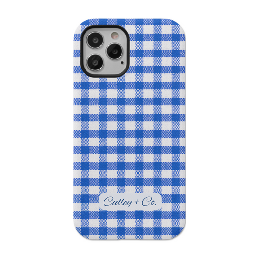 Gracie's Gingham (in blue)